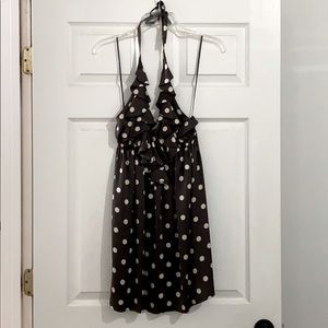 100% Silk Polka Dot Party Dress!